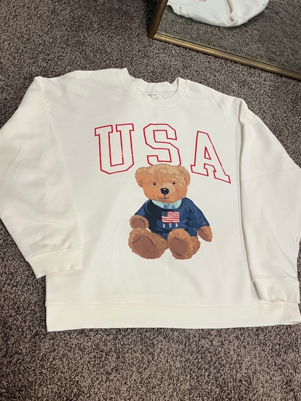 USA Bear Sweatshirt